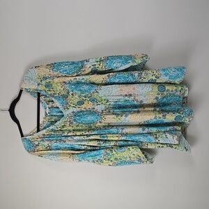 Spense Multicolor Bohemian Blouse